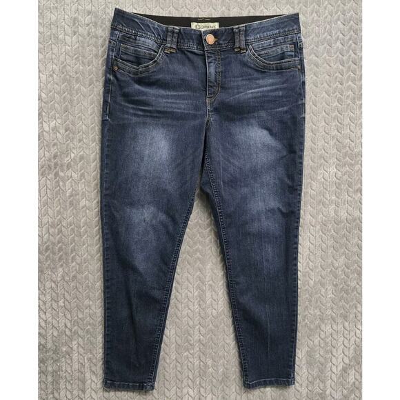 Democracy Ab Technology Womens 14 Slimming Jeans Ankle Stretch B1304XXIH - Picture 1 of 7